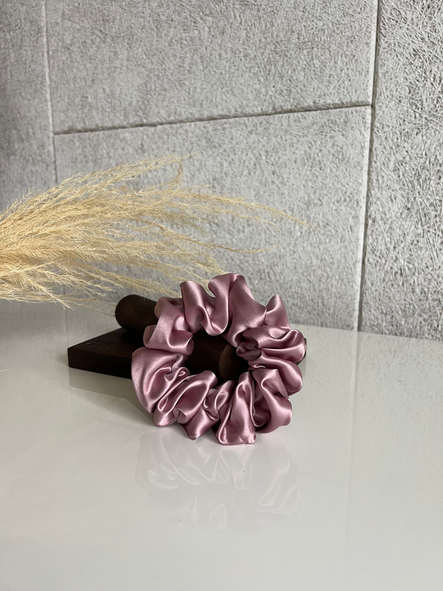 Šilkinė plaukų gumytė LILAC