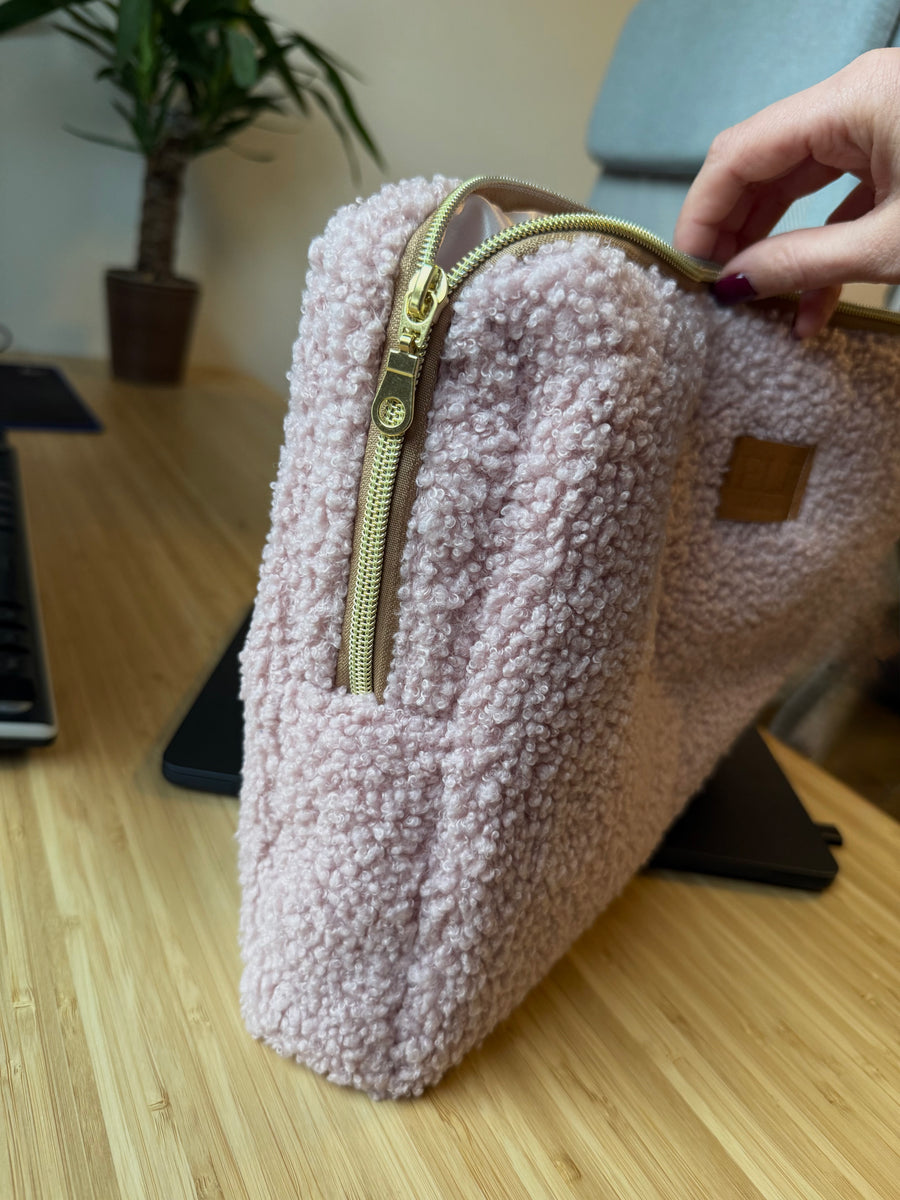 Kompiuterio dėklas Teddy Dusty Pink